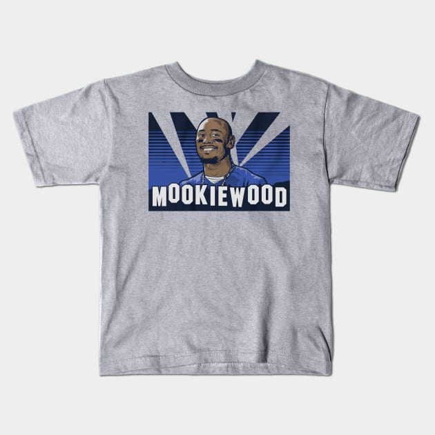 Mookie Betts Mookiewood Kids T-Shirt by KraemerShop